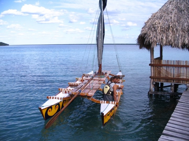 Remando en el Caribe